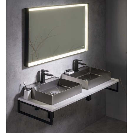 PLATO Planche rocheuse 1600x24x500mm, blanc mat