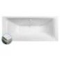 KALDERA SLIM baignoire rectangulaire 180x80x40cm, blanc