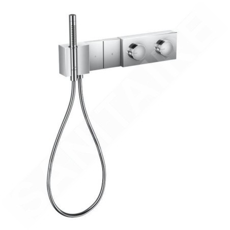 Axor Edge - Mitigeur thermostatique de douche encastré Select 470/100 pour 2 sorties, chrome 46700000
