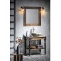 Miroir BRAND dans cadre en bois 800x800mm, épicéa