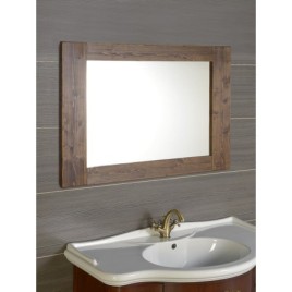 Miroir BRAND dans cadre en bois 1000x800mm, épicéa