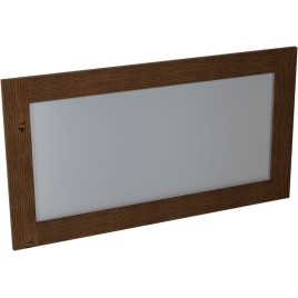 Miroir BRAND dans cadre en bois 1300x700mm, épicéa