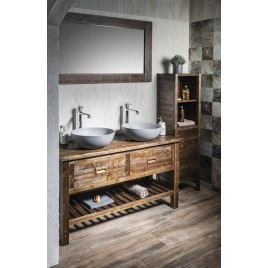 Miroir BRAND dans cadre en bois 1300x700mm, épicéa
