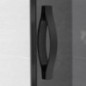 SIGMA SIMPLY BLACK Enveloppe de douche rectangulaire 900x800 mm, option L/R, entrée de coin