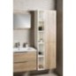 ESPACE Unité de rangement 35x172x32cm, porte 2x, gauche/droite/ chêne Alabama