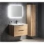 ESPACE Unité de rangement 35x172x32cm, porte 2x, gauche/droite/ chêne Alabama