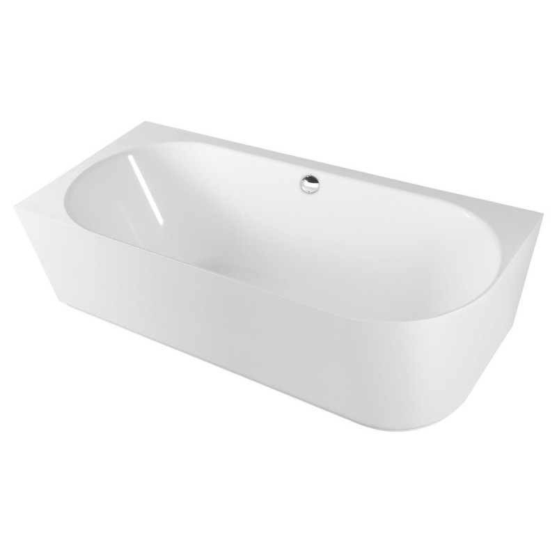 SUSSI L Cast Marble Bain de qualité 150x70x50cm, blanc