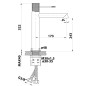 Sapho Solaris - Mitigeur de lavabo, chrome WD006