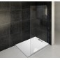 KAZUKO Plateau de douche en marbre, 100x90 cm, blanc KAZUKO Plateau de douche en marbre, 100x90 cm, blanc