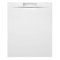 KAZUKO Cast Marble Shower Tray, 110x90 cm, blanc