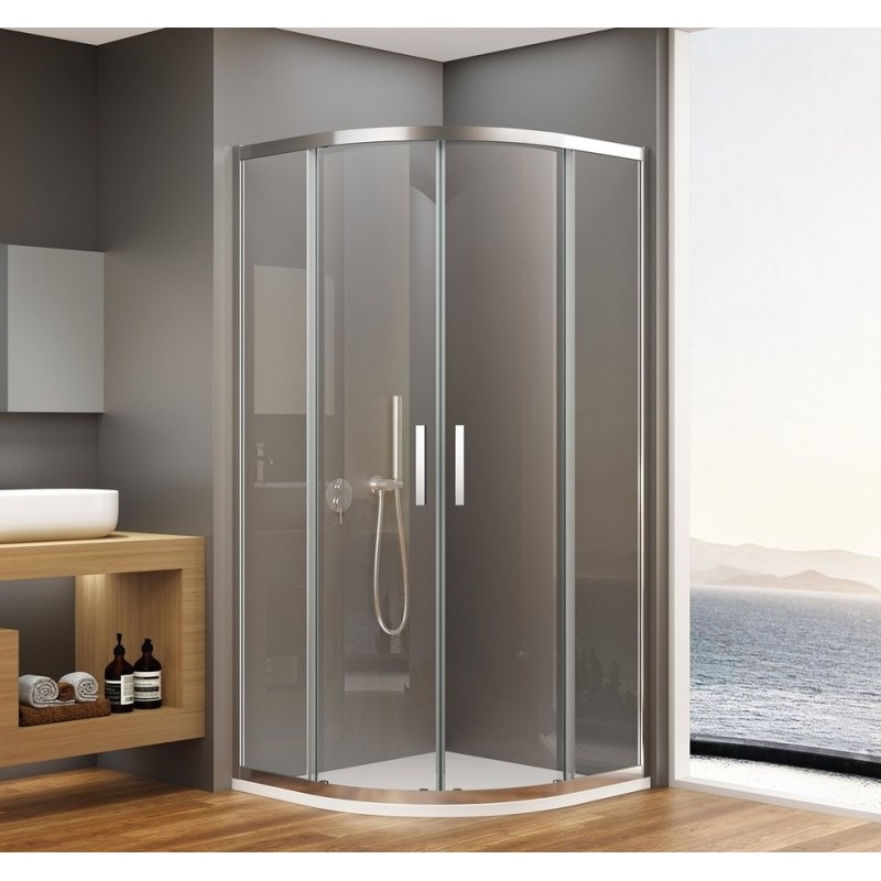 BORG Quadrant Enclosure 900x900x1950 mm, R550, verre clair