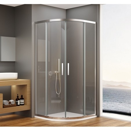 BORG Quadrant Enclosure 900x900x1950 mm, R550, verre clair