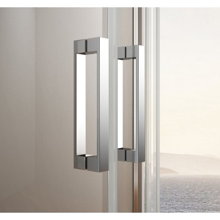 BORG Quadrant Enclosure 900x900x1950 mm, R550, verre clair