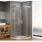BORG Quadrant Enclosure 900x900x1950 mm, R550, verre clair