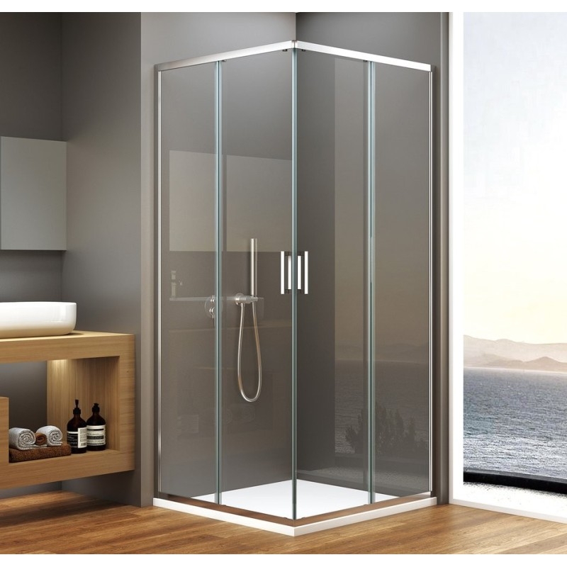 BORG Square Shower Enclosure 800x800x1950 mm BORG Square Shower Enclosure 800x800x1950 mm