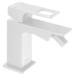 FORATA Mélangeur de Bidet Tapez sans déchets pop-up, tapis blanc