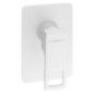 FORATA Robinet de douche de 1-Way, blanc mat