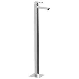 FORATA Robinet de mélangeur de lavabo (connexion de sol), chrome