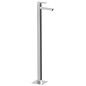 FORATA Robinet de mélangeur de lavabo (connexion de sol), chrome