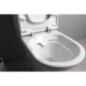 BEHRENS RIMLES Fermer Toilettes jumelées, S-trap/P-trap, blanc