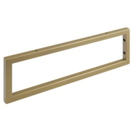 Soutien Bracket 490x150x20mm, en acier peint, mat d'or
