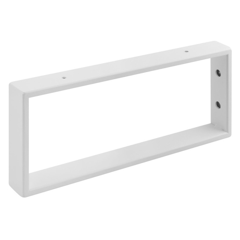 Support Bracket 350x150x40mm, acier peint, tapis blanc
