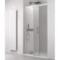 THRON SQUARE porte de douche 1000 mm, rouleaux carrés, verre clair THRON SQUARE porte de douche 1000 mm, rouleaux carrés, verre clair