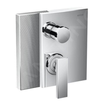 Axor Edge - Mitigeur de baignoire encastré, chrome/coupe diamant 46421000