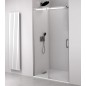 Porte douche THRON ROUND 1300 mm, rouleaux ronds, verre clair Porte douche THRON ROUND 1300 mm, rouleaux ronds, verre clair