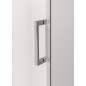 Porte douche THRON ROUND 1300 mm, rouleaux ronds, verre clair Porte douche THRON ROUND 1300 mm, rouleaux ronds, verre clair