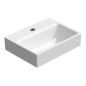 NUBES lavabo en céramique 36x28cm, blanc ExtraGlaze