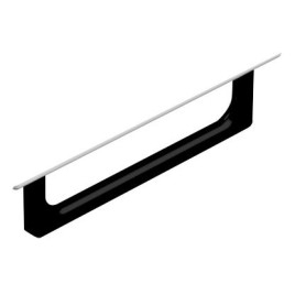 NUBES porte serviette 36cm, noir mat