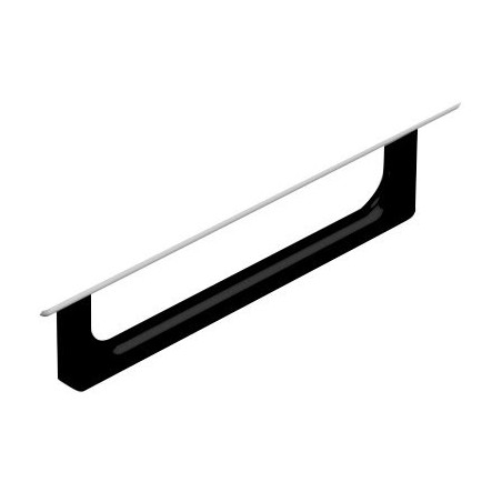 NUBES porte serviette 36cm, noir mat