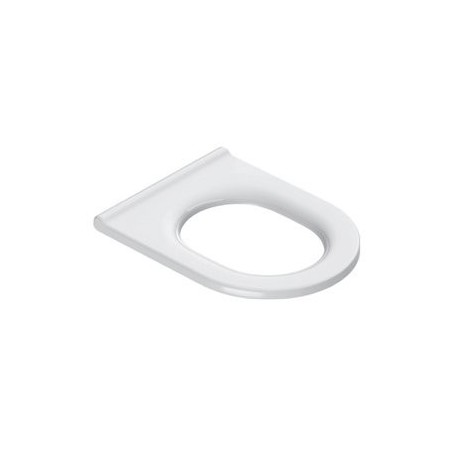 COMMUNITY Toilette sans couvercle, Antibactérien, blanc/chrome