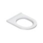 COMMUNITY Toilette sans couvercle, Antibactérien, blanc/chrome