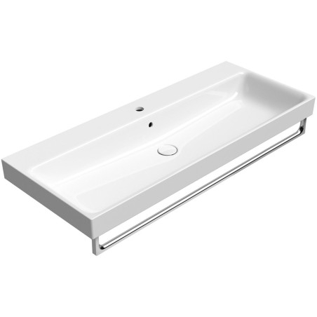 NUBES porte-serviettes 120cm, chrome