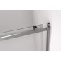 THRON SQUARE porte de douche 1500 mm, rouleaux carrés, verre clair THRON SQUARE porte de douche 1500 mm, rouleaux carrés, verre clair