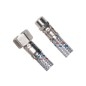 Poignée flexible en acier inoxydable FxM 1/2"x1/2", (L) 30cm
