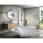 LUTON Freestanding Bath 159x73x80cm, White