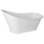 LUTON Freestanding Bath 159x73x80cm, White