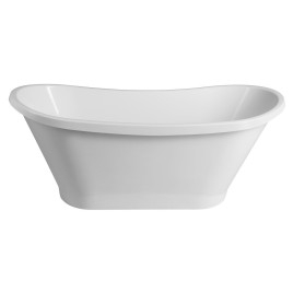 OXFORD Bain de haute qualité 161x65x65cm, Blanc