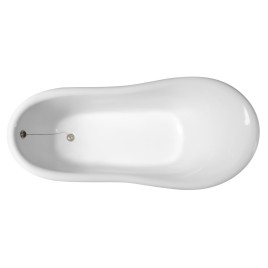 BRIXTON Freestanding Bath 174x83x81 cm, Legs blancs