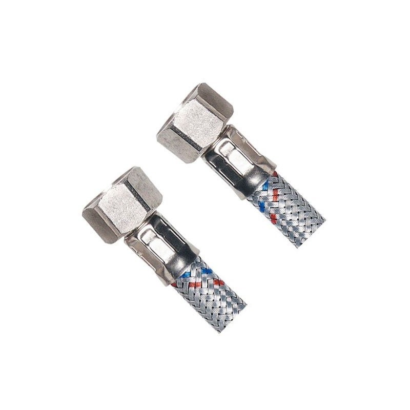Poignée en acier inoxydable flexible FxF 3/4"x3/4", (L) 30cm