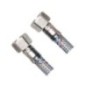Poignée en acier inoxydable flexible FxF 3/4"x3/4", (L) 30cm