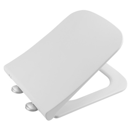 WALTER Siège toilette, SLIM, Doux Fermer, duroplast, blanc