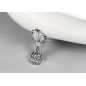 RETRO Freestanding Bath 147x69,5x67,5cm, Chrome Matt Legs, Blanc