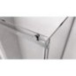 THRON ROUND Écran de douche rectangulaire 1000x700mm, Rollers ronds THRON ROUND Écran de douche rectangulaire 1000x700mm, Rollers ronds
