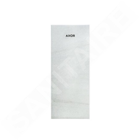 Axor MyEdition - Plaque 245 mm, marbre blanc 47910000