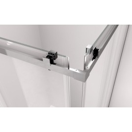 Paravent carré THRON SQUARE 1200x1200mm, rouleaux carrés, entrée d'angle