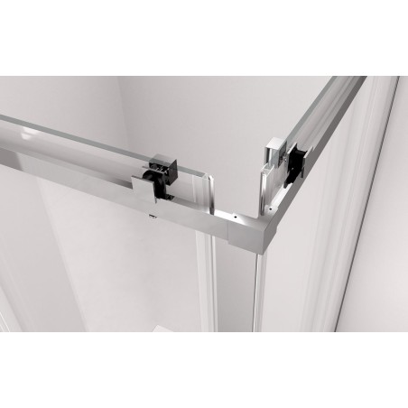 Paravent carré THRON SQUARE 1200x900mm, rouleaux carrés, entrée d'angle